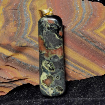 Red Green Lotus Leafe Jade